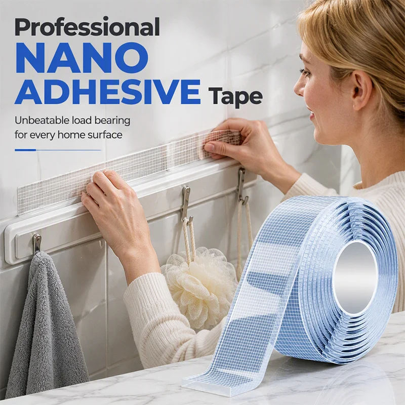 Nano double-sided adhesive tape
