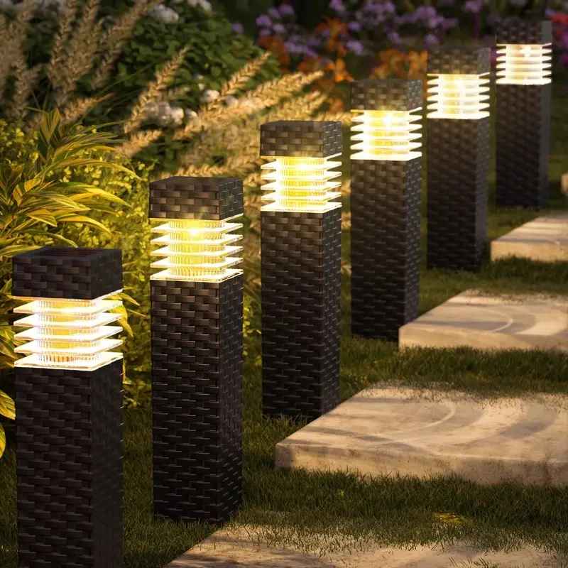 Warm, Orderly Lighting for Paths and Garden Edges
