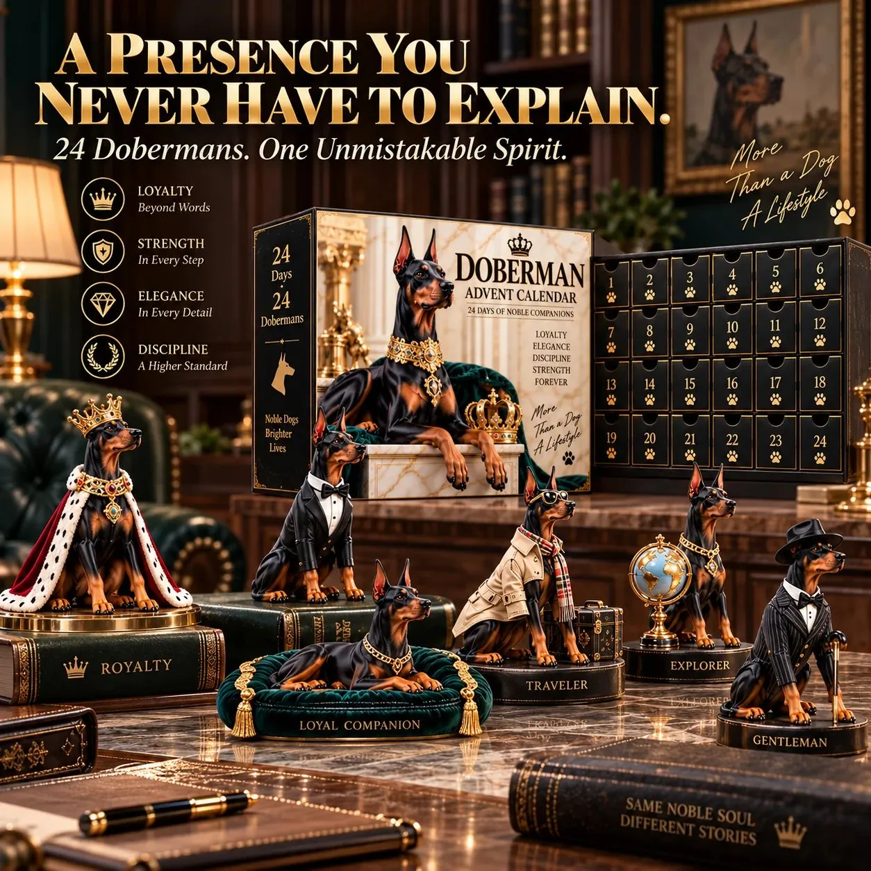 Doberman 24 day countdown collection Doberman 24 day countdown collection