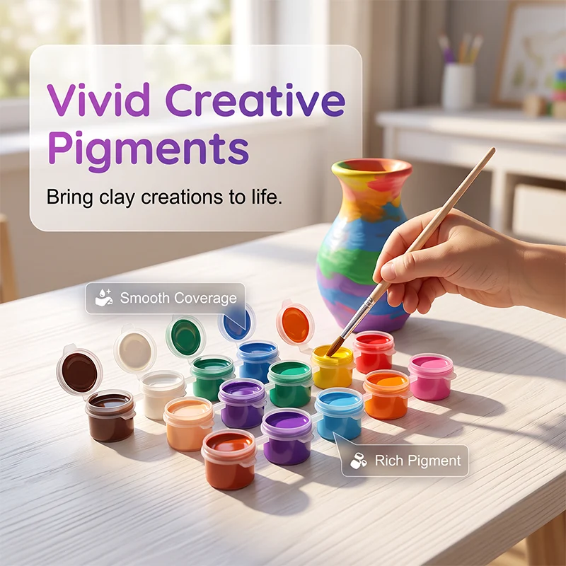 12 Vibrant Colors and Tools