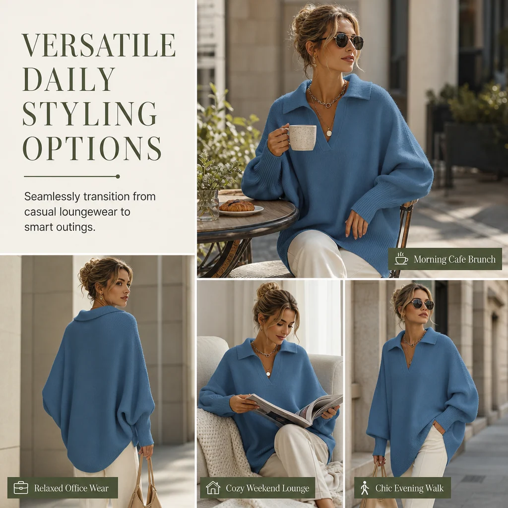 Everyday sweater styling inspiration