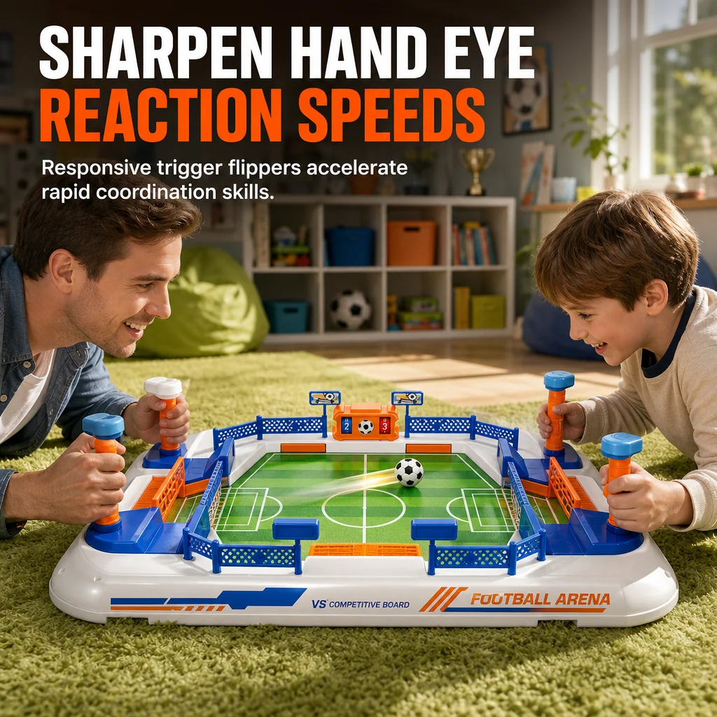 Fast reaction tabletop football game