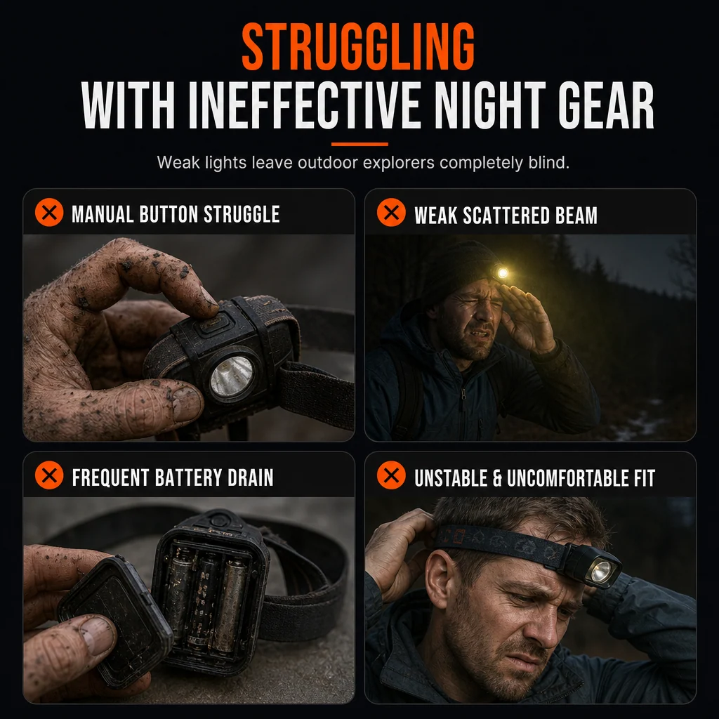 Struggling with ineffective night gear