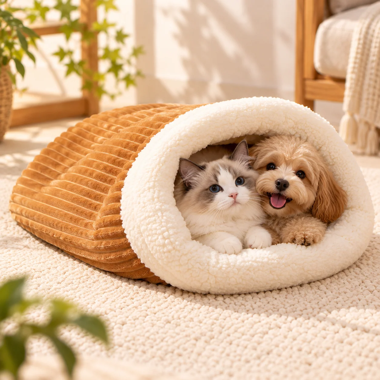 Benefits of cozy pet sleeping bag