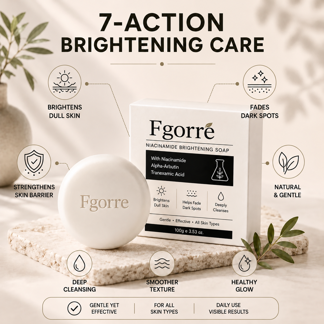 Fgorre Niacinamide Skin Soap – product detail 5