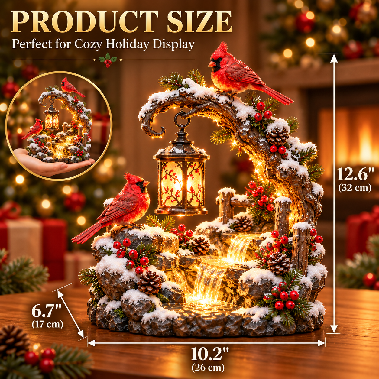Cardinal Creek size and product details