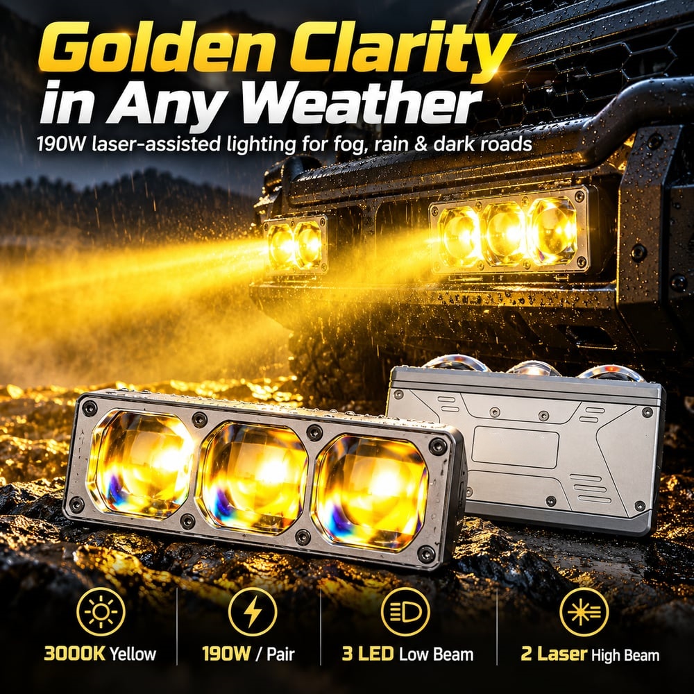 3000K Yellow Laser Headlights _ 190W Bi-Laser Matrix 🔦_副本.jpg