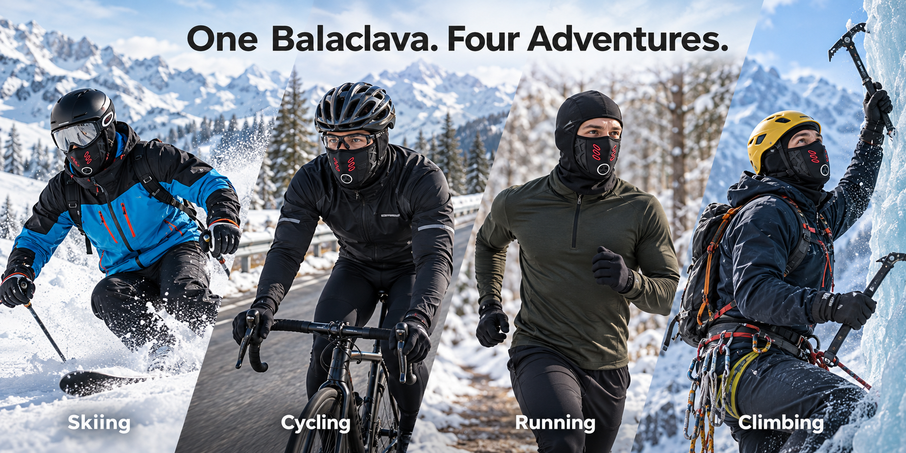 Common winter riding challenges with face coverings and cold-weather gear