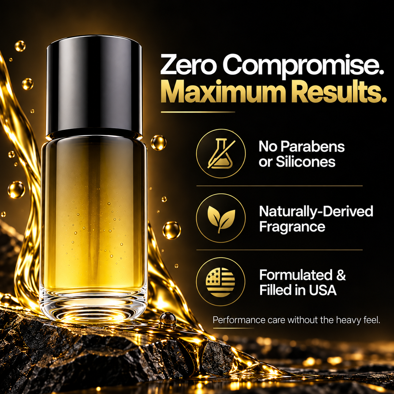 Botanical hair elixir formula details