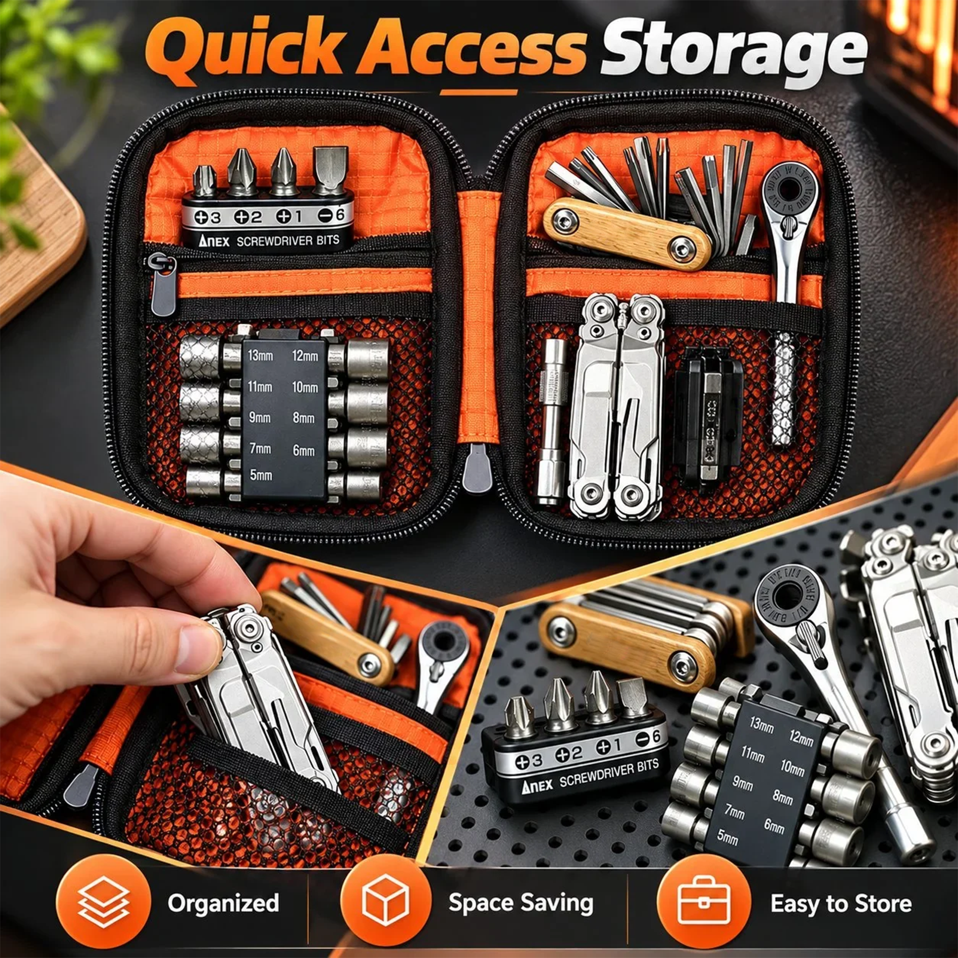 Vilyro durable metal multi-tool components