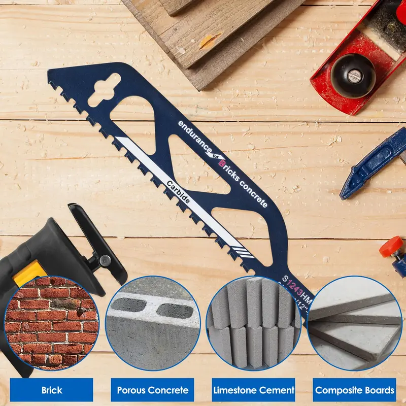 Source product graphic showing intended and excluded cutting materials